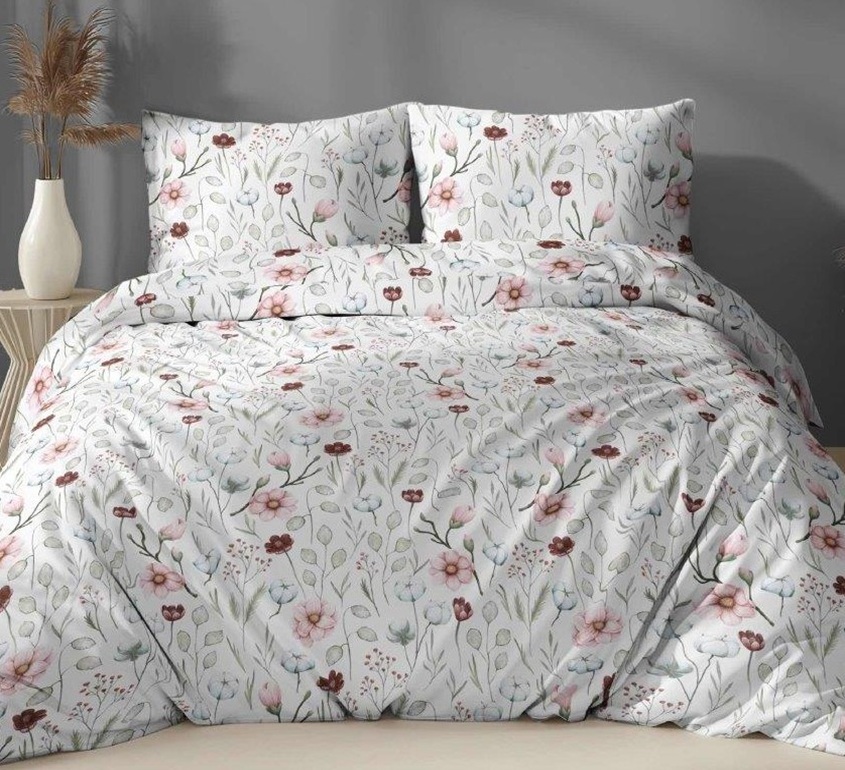 Pościel bawełniana KWIATY 5186 - MAZGO Design zdjęcie 1
