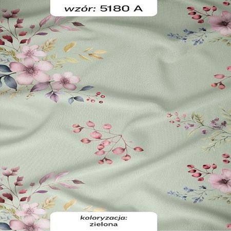 Pościel bawełniana KWIATY 5180 