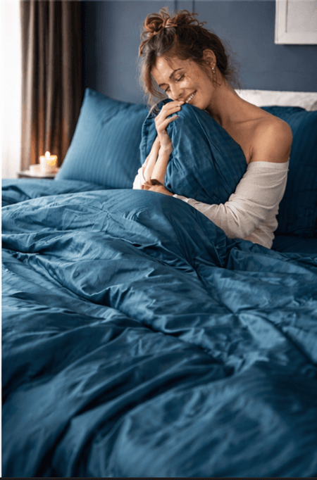 Pościel ADAMASZEK 220/200 + 2x50/60 Denim