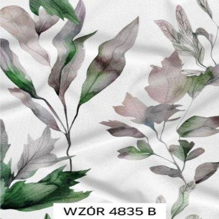 Pościel bawełniana 140/200 LIŚCIE 4835 B