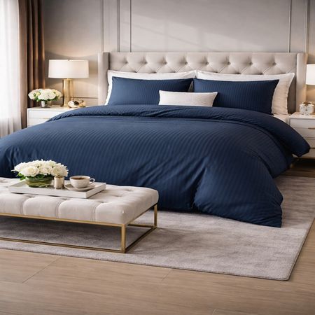 Pościel ADAMASZEK 160/200 + 2x50/60 Denim