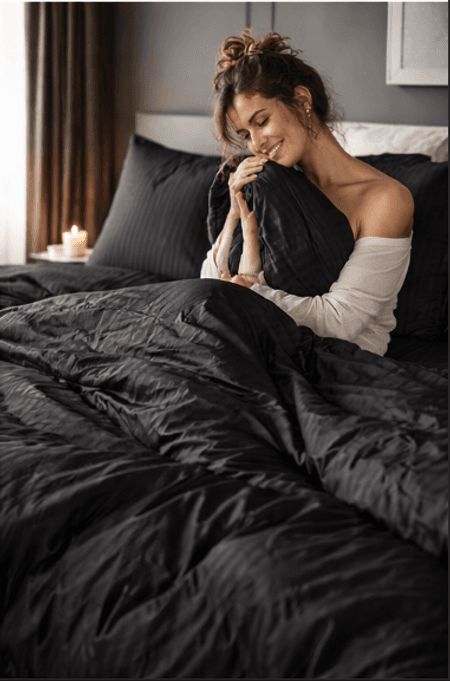 Pościel ADAMASZEK Czarny