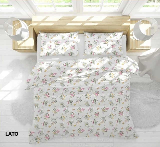 Pościel KORA KWIATY - LATO - MAZGO Design zdjęcie 3